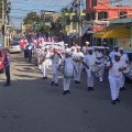 Capotillo se viste de Patria con caminata cívica en honor a los Padres de la Patria