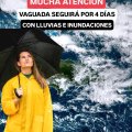 Los aguaceros entre moderados y fuertes seguirán en República Dominicana
