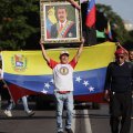 Chavistas en las calles.