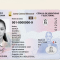 Nueva cédula de identidad de la República Dominicana