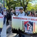 Organizaciones del Alto Manhattan marcharon el Día del Trabajo