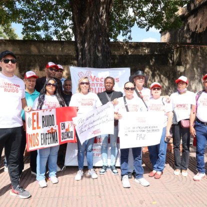 Manifestación con el ruido