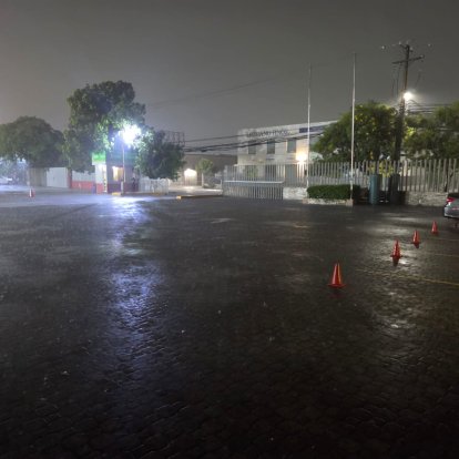 Lluvias comienzan desde temprano en el Gran Santo Domingo y otras zonas del país