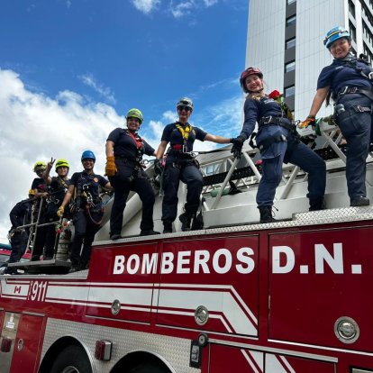 Con esta actividad, el Cuerpo de Bomberos del Distrito Nacional reafirma su compromiso con la protección de vidas y bienes