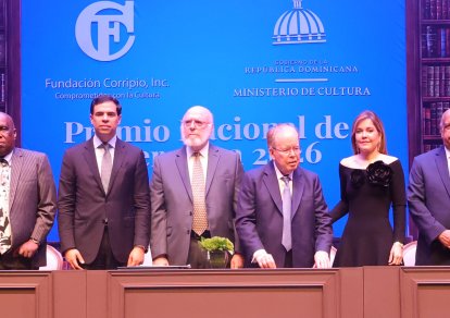 José Alcántara, Manuel Núñez, Roberto Ángel Salcedo, Pedro Vergés, José Luis Corripio, Ana Corripio, Daniel Balcárcel y Carlos Veitía.