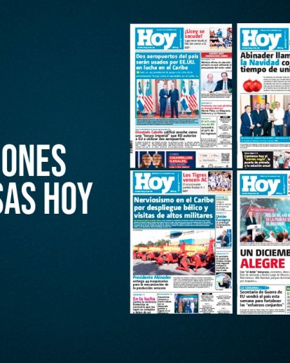 Resumen de las ediciones impresas Hoy