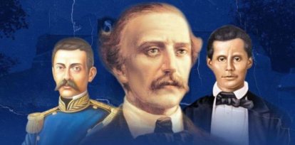 Los padres de la Patria Duarte,  Sánchez y Mella.