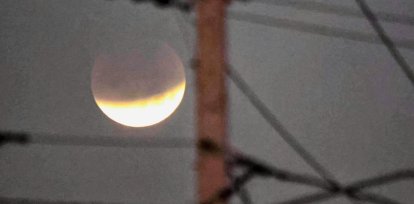 Luna de sangre en Santiago, República Dominicana