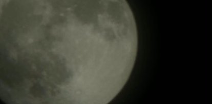 Eclipse lunar visto desde República Dominicana