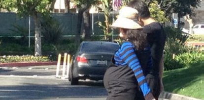 Mujer embarazada en Los Ángeles,Mujer embarazada en Los Ángeles