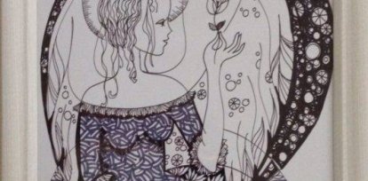 “El mundo espiritual”  de Liubov Balanutsa,“El mundo espiritual”  de Liubov Balanutsa