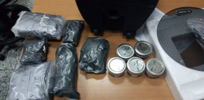 Marihuana camuflada en el interior de cajones de bocinas llegó al AILA desde Miami,Marihuana camuflada en el interior de cajones de bocinas llegó al AILA desde Miami