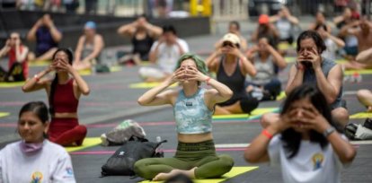 Clase de yoga,Clase de yoga