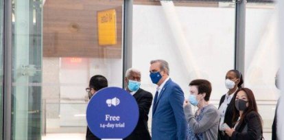 Video: Luis Abinader arriba a la ciudad de Nueva York,Video: Luis Abinader arriba a la ciudad de Nueva York