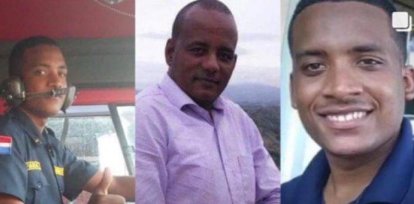 Olvis de Jesús Farías, Juan María Concepción y José Luis Mojica, los tres bomberos fallecidos.,Olvis de Jesús Farías, Juan María Concepción y José Luis Mojica, los tres bomberos fallecidos.