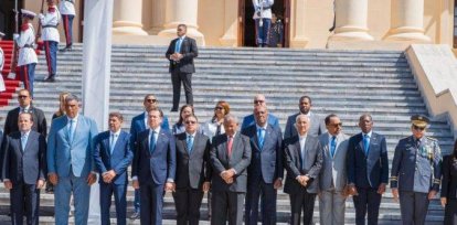 Abinader recibe a su homólogo Iván Duque e inician agenda de trabajo,Abinader recibe a su homólogo Iván Duque e inician agenda de trabajo