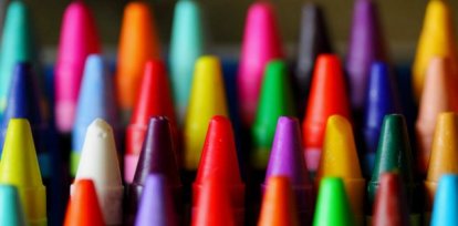 Crayones de colores,Crayones de colores