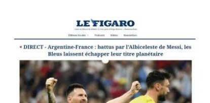 «Mbappé no alcanza»: el shock de los medios franceses tras la consagración de Argentina,«Mbappé no alcanza»: el shock de los medios franceses tras la consagración de Argentina
