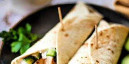4 recetas de wraps muy fáciles de hacer,4 recetas de wraps muy fáciles de hacer
