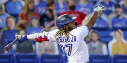 ¡Mete miedo! Truena el bate de Vladimir Guerrero jr,¡Mete miedo! Truena el bate de Vladimir Guerrero jr