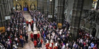 Carlos III y Camila inician la procesión a Buckingham tras ser coronados,Carlos III y Camila inician la procesión a Buckingham tras ser coronados