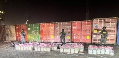 Cocaína que sería enviada Róterdam estaba dentro de un contenedor cargado de pieles,Cocaína que sería enviada Róterdam estaba dentro de un contenedor cargado de pieles