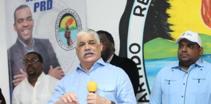 El presidente del Partido Revolucionario Dominicano (PRD), Miguel Vargas Maldonado, aborda posición de Bachelet ante crisis en Haití., El presidente del Partido Revolucionario Dominicano (PRD), Miguel Vargas Maldonado, aborda posición de Bachelet ante crisis en Haití.