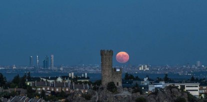 Superluna: Así se vio el fenómeno astronómico,Superluna: Así se vio el fenómeno astronómico