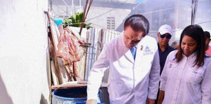 Salud Pública interviene el sector Los Ángeles Peralejos para controlar dengue,Salud Pública interviene el sector Los Ángeles Peralejos para controlar dengue