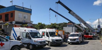 Dos de los rescatistas en accidente de Quita Sueño fueron hospitalizado,Dos de los rescatistas en accidente de Quita Sueño fueron hospitalizado