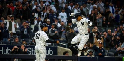 Juan Soto conecta su primer jonrón​​​ en el Yankee Stadium,Juan Soto conecta su primer jonrón​​​ en el Yankee Stadium