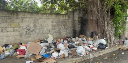 La basura arropa Santo Domingo Este; el primer gran reto de Dío Astacio,La basura arropa Santo Domingo Este; el primer gran reto de Dío Astacio