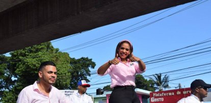 Betty Gerónimo en la calle.,Betty Gerónimo en la calle.