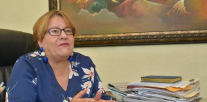 Gloria Ceballos, directora de ONAMET aborda ola de calor y el estado del tiempo.,Gloria Ceballos, directora de ONAMET aborda ola de calor y el estado del tiempo.