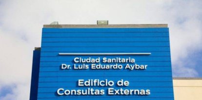 Edificio de la Ciudad Sanitaria Luis Eduardo Aybar. (Foto de archivo).,Edificio de la Ciudad Sanitaria Luis Eduardo Aybar. (Foto de archivo).