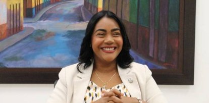 Leyvi Bautista, de las mujeres del PRM que retuvo la curul como diputada por Santo Domingo Oeste. ,Leyvi Bautista, de las mujeres del PRM que retuvo la curul como diputada por Santo Domingo Oeste.