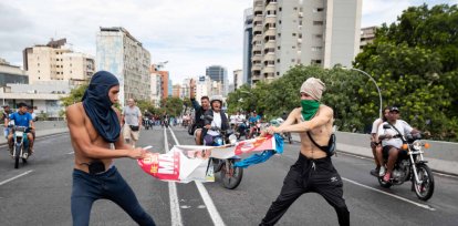 En fotos: las protestas en Venezuela por las dudas que deja el triunfo de Nicolás Maduro,En fotos: las protestas en Venezuela por las dudas que deja el triunfo de Nicolás Maduro