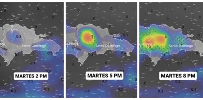 Polvo del Sahara y onda tropical traen un clima complejo a RD,Polvo del Sahara y onda tropical traen un clima complejo a RD