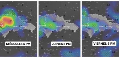 Polvo del Sahara y onda tropical traen un clima complejo a RD,Polvo del Sahara y onda tropical traen un clima complejo a RD