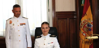 Fotos: La princesa Leonor ingresa en la Escuela Naval de Marín,Fotos: La princesa Leonor ingresa en la Escuela Naval de Marín