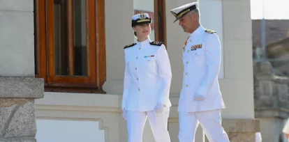 Fotos: La princesa Leonor ingresa en la Escuela Naval de Marín,Fotos: La princesa Leonor ingresa en la Escuela Naval de Marín