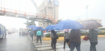 Fotos: Fuertes lluvias arropan el Gran Santo Domingo,Fotos: Fuertes lluvias arropan el Gran Santo Domingo