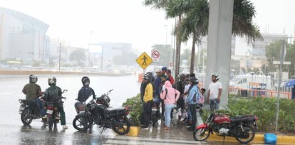 Fotos: Fuertes lluvias arropan el Gran Santo Domingo,Fotos: Fuertes lluvias arropan el Gran Santo Domingo