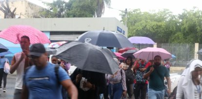 Fotos: Fuertes lluvias arropan el Gran Santo Domingo,Fotos: Fuertes lluvias arropan el Gran Santo Domingo