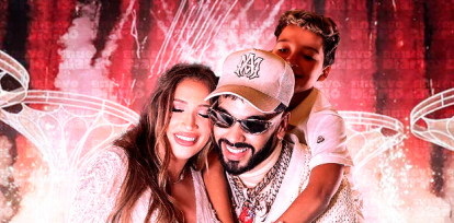 Anuel AA y Laury Saavedra celebran el baby shower de su hija Emmaluna,Anuel AA y Laury Saavedra celebran el baby shower de su hija Emmaluna