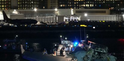 Rescatistas siguen sin hallar sobrevivientes del choque aéreo en Washington,Rescatistas siguen sin hallar sobrevivientes del choque aéreo en Washington