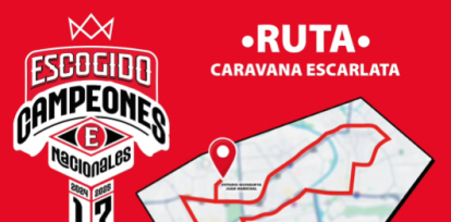 Así será la ruta de la Caravana del Escogido este miércoles,Así será la ruta de la Caravana del Escogido este miércoles