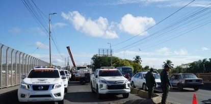 ¿Qué está pasando en el puente Francisco del Rosario Sánchez (La 17)?,¿Qué está pasando en el puente Francisco del Rosario Sánchez (La 17)?