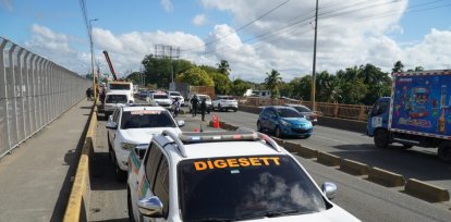 ¿Qué está pasando en el puente Francisco del Rosario Sánchez (La 17)?,¿Qué está pasando en el puente Francisco del Rosario Sánchez (La 17)?