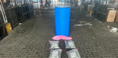 Camuflados en tanque de comida: así entraron 12 paquetes de marihuana a RD,Camuflados en tanque de comida: así entraron 12 paquetes de marihuana a RD